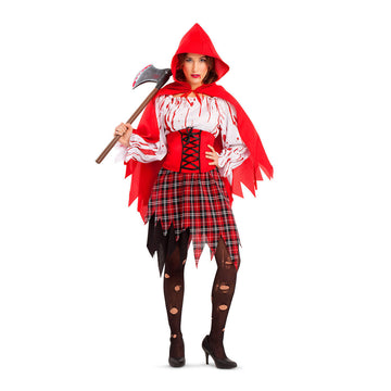 Costume for Adults My Other Me Little Red Riding Hood (3 Pieces)