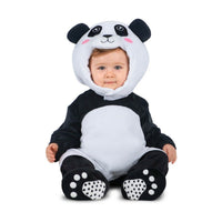 Déguisement pour Bébés My Other Me Noir Blanc Panda (4 Pièces)