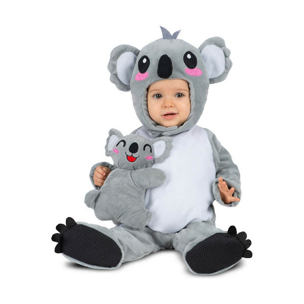 Déguisement pour Bébés My Other Me Gris Blanc Koala (4 Pièces)