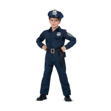 Otroški kostum My Other Me Policaj Modra (4 Kosi)