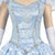 Costume for Adults My Other Me Blue Princess 3 Pieces