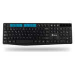 Keyboard and Wireless Mouse NGS Allure 1200 dpi 2.4 GHz