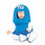 Costume for Babies My Other Me Cookie Monster