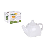 Teapot La Mediterránea Pitágoras Porcelain White