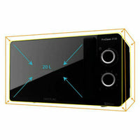 Micro-ondes avec Gril Cecotec ProClean 3130 20 L 700W Noir 1150 W 20 L