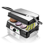 Contact grill Cecotec Rock'n grill 1500 Take&Clean 1500W Black Silver 1500 W