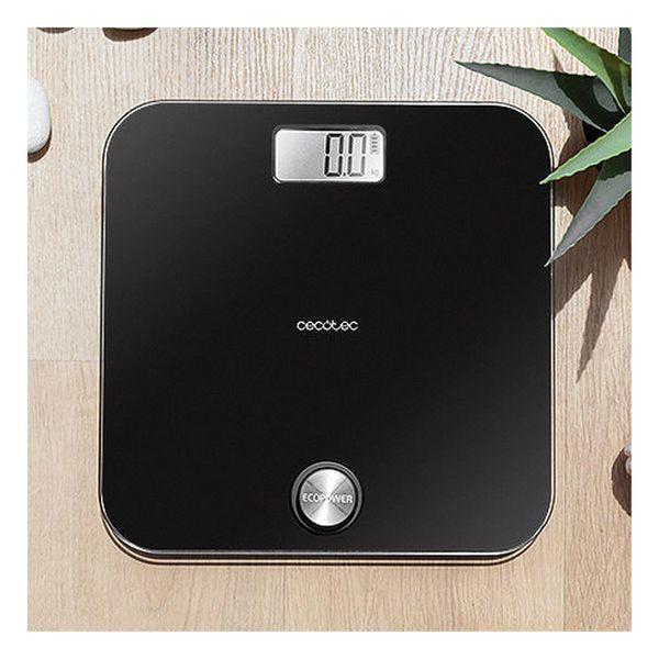Digital Bathroom Scales Cecotec EcoPower 10000 Healthy Black LCD 180 kg Black 180 kg