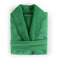 Dressing Gown Benetton Rainbow Green Cotton Curl fabric
