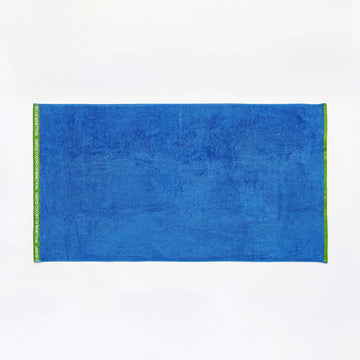 Serviette de plage Benetton BE143 Bleu 160 x 90 cm