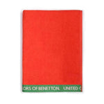 Brisača za na plažo Benetton Rainbow Rdeča (160 x 90 cm)