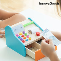 Wooden Cash Register with Accessories Kashy InnovaGoods