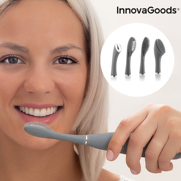 Silicone Sonic Toothbrush with Accessories Klinfor InnovaGoods