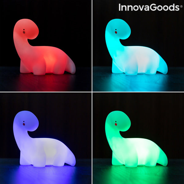 Dinosaur Multicolour LED Lamp Lightosaurus InnovaGoods IG815318 (Refurbished B)