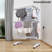 Folding Electric Drying Rack with Air Flow Breazy InnovaGoods IG815349 (Refurbished A+)
