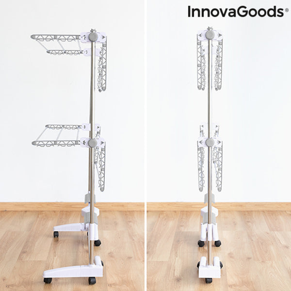 Folding Electric Drying Rack with Air Flow Breazy InnovaGoods IG815349 (Refurbished A+)