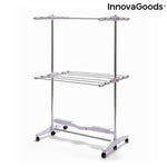 Folding Electric Drying Rack with Air Flow Breazy InnovaGoods IG815349 (Refurbished A+)