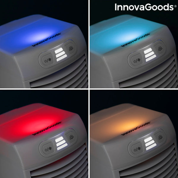 Mini LED Portable Evaporator Air Conditioner FreezyQ+ InnovaGoods (Refurbished A)