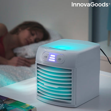 Mini LED Portable Evaporator Air Conditioner FreezyQ+ InnovaGoods (Refurbished B)