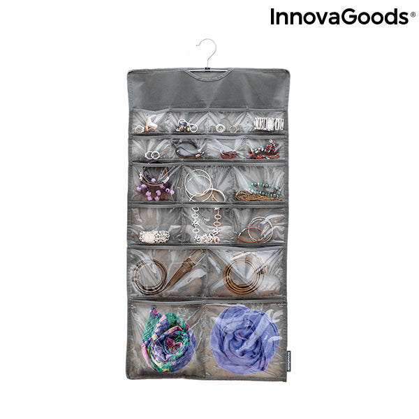 Hanging Organiser with Rack for Jewellery and Accessories Bijette InnovaGoods (36 Pockets)
