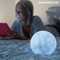 Rechargeable LED Moon Lamp Moondy InnovaGoods Moondy (Refurbished A)