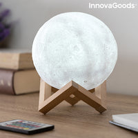 Rechargeable LED Moon Lamp Moondy InnovaGoods Moondy (Refurbished A)