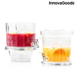 Double Drinks Dispenser with Ice Compartments and Snack Tray InnovaGoods TwinTap (Refurbished A+)