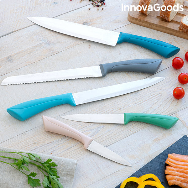 Knife Set Knices InnovaGoods 5 Pieces
