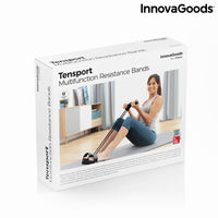 Multifunction Resistance Elastic Bands with Exercise Guide Tensport InnovaGoods (Refurbished A+)