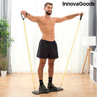 Workout System with Resistance Bands and Exercise Guide Pulsher InnovaGoods (Refurbished A)