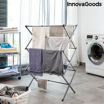 Folding and Extendable Metal Clothes Dryer with 3 Levels Cloxy InnovaGoods (Refurbished A)