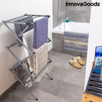 Folding and Extendable Metal Clothes Dryer with 3 Levels Cloxy InnovaGoods .. (Refurbished C)