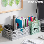 Set of 3 Foldable and Stackable Organiser Boxes Boxtor InnovaGoods