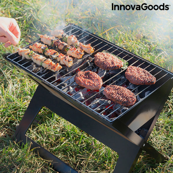 Folding Portable Barbecue for use with Charcoal InnovaGoods FoldyQ (Refurbished C)
