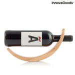 Floating Wooden Wine Bottle Holder Woolance InnovaGoods