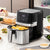 No-Oil Fryer InnovaGoods Fryinn Pro 5500 Black Stainless steel 1700 W 5,5 L