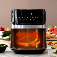 Friggitrice senza Olio InnovaGoods Fryinn Pro 5500 Nero Acciaio inossidabile 1700 W 5,5 L