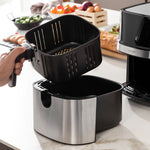 No-Oil Fryer InnovaGoods Fryinn Pro 5500 Black Stainless steel 1700 W 5,5 L