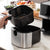 No-Oil Fryer InnovaGoods Fryinn Pro 5500 Black Stainless steel 1700 W 5,5 L