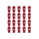 Set Vis OMP 7075 Rouge 20 uds M14 x 1,25