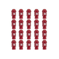 Set Vis OMP 7075 Rouge 20 uds M14 x 1,25