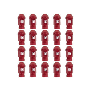 Set Nuts OMP 7075 Red 20 uds M14 x 1,25