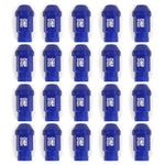 Set Nuts OMP 7075 Blue 20 uds M14 x 1,25