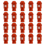 Set Nuts OMP 7075 Orange 20 uds M14 x 1,25