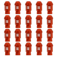 Set Nuts OMP 7075 Orange 20 uds M14 x 1,25