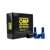 Set Muttern OMP 27 mm Blau 20 uds M12 x 1,25