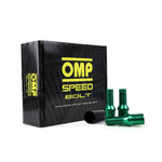 Set Nuts OMP 27 mm Green 20 uds M12 x 1,25