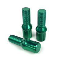 Set Nuts OMP 27 mm Green 20 uds M12 x 1,50