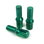 Set Nuts OMP 27 mm Green 20 uds M14 x 1,25