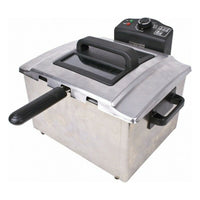 Deep-fat Fryer COMELEC FR5001 5 L 1600W Stainless steel White Multicolour 1600 W