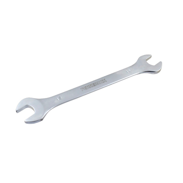 Fixed head open ended wrench Ferrestock 14 x 15 mm